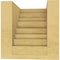 Ekena Millwork 5"W x 5"D x 5"H Wide Landon Rough Cedar Woodgrain TimberThane Corbel, Primed Tan CORUR05X05X05LANRCPR - alternate 2